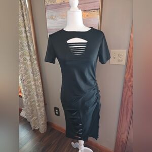 Elegant Black Maxi Dress